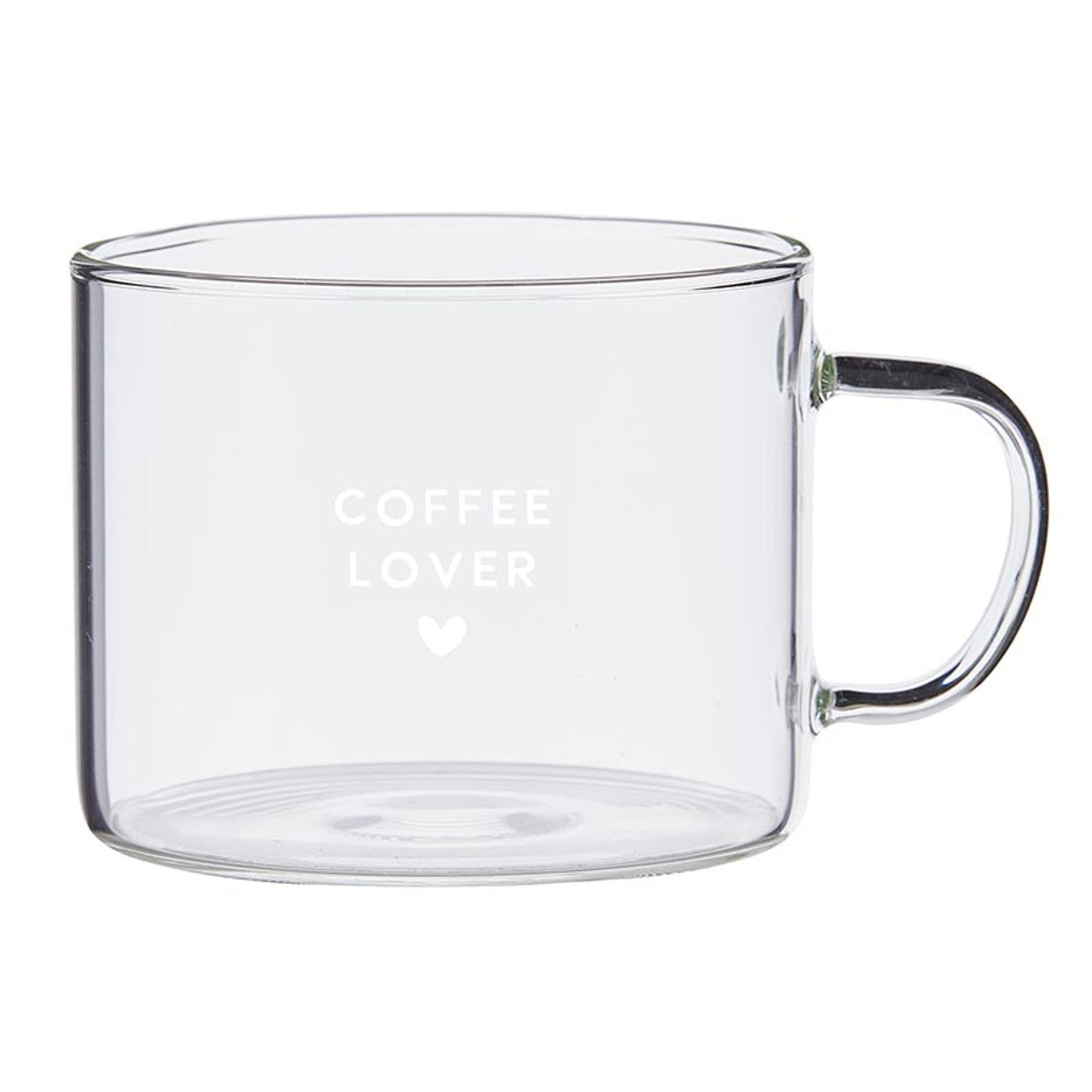 COFFEE LOVER Glass Mug