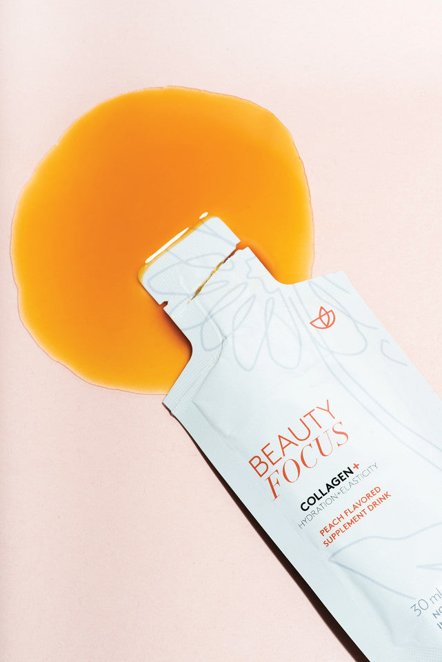 Beauty Focus Collagen+ Liquid (Strawberry or Peach)